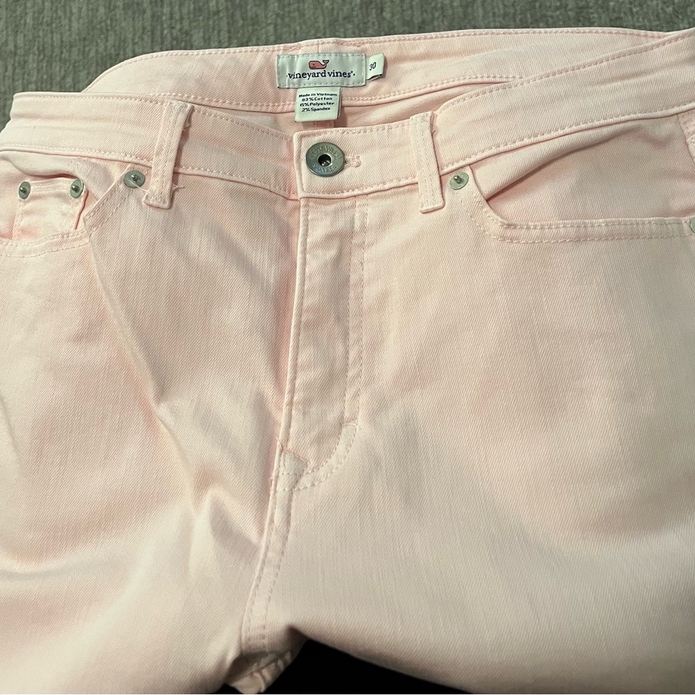 vineyard vines pink jeans size 30